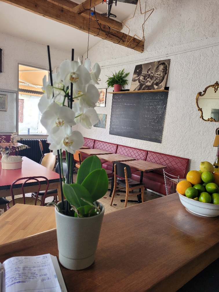 Intérieur du restaurant - bistrot Le Cerey à Bordeau quartier Caudéran